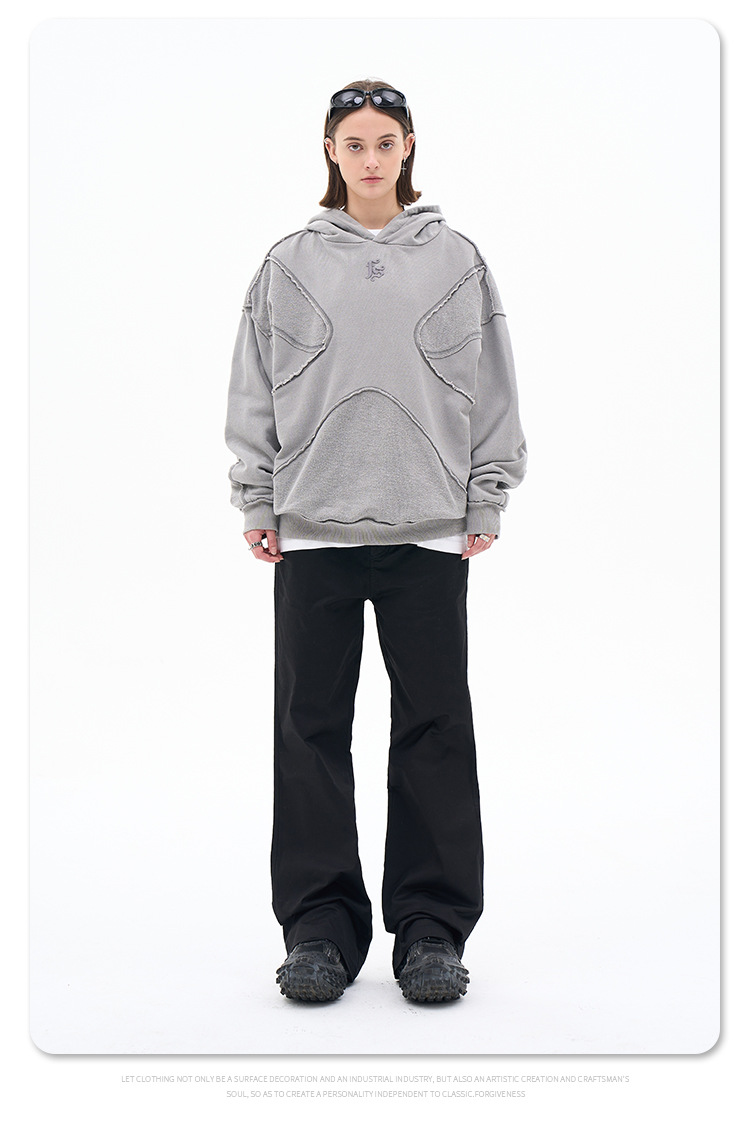 MERCURY FGSS Herenkleding | 2024 Herfst/Winter Nieuw Modemerk Gepersonaliseerd Achteruit Auto Ontwerp Ambacht Effen Kleur High Street_voghion.com