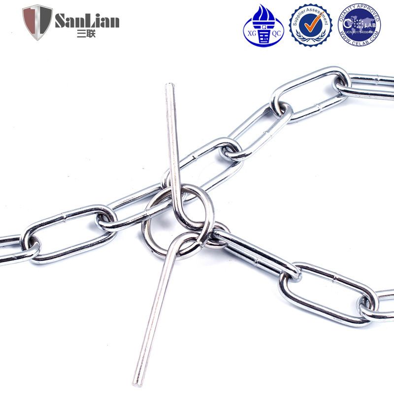 Guinzaglio per animali domestici Sanlian, vendita diretta, 180 cm, fibbia in metallo all'ingrosso, catena ad anello dritto_voghion.com