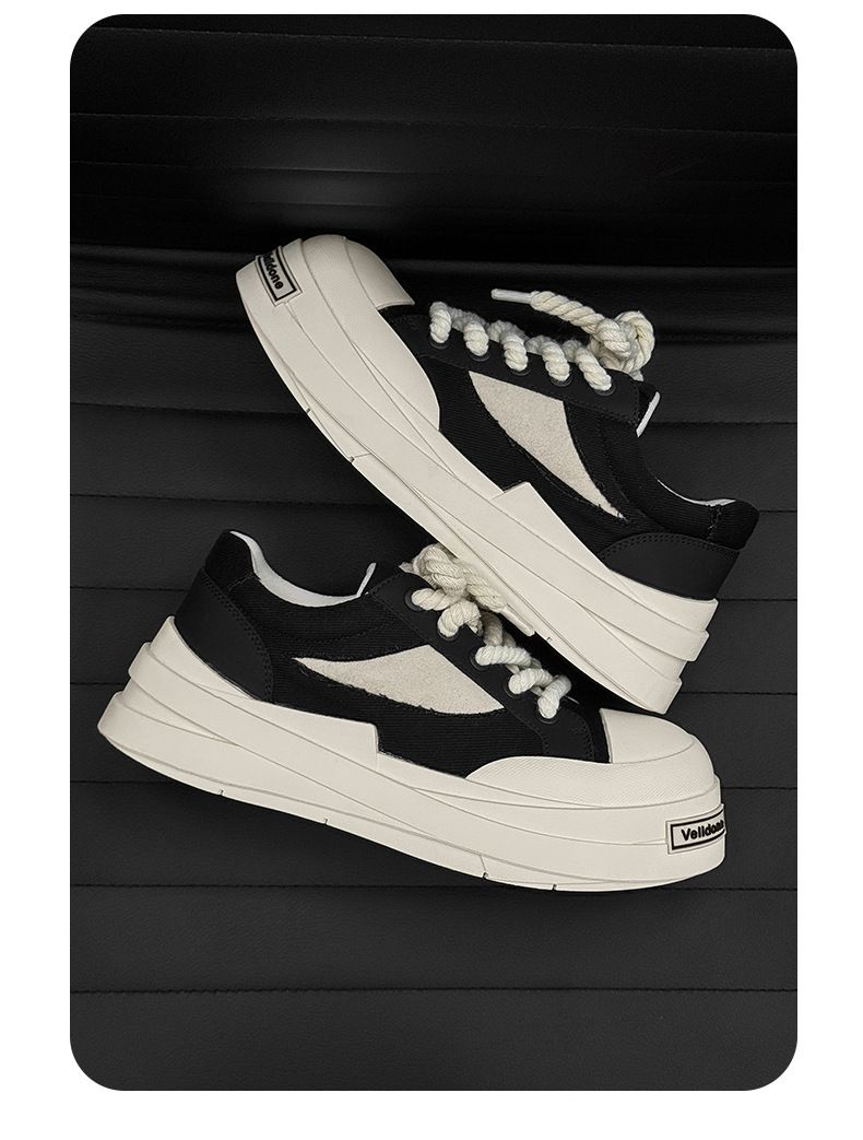 2025 Fall And Winter New Breathable Big Toe Sports Leisure Tide High-end Couple Canvas Shoes_voghion.com