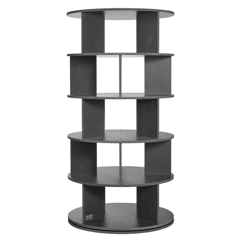 Espositore per scarpe a più livelli, girevole, girevole a 360°, girevole a 5 livelli, girevole a 360°, girevole a 360°_voghion.com