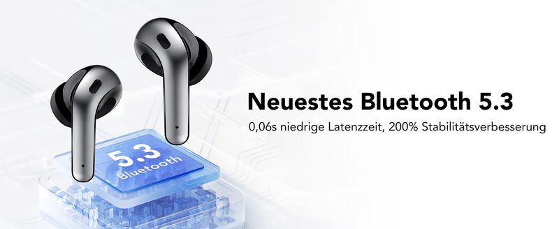 TWS Bluetooth 5.3 Earphone Stereo Bass With Noise Cancelling Mic Waterproof Wireless Headphones In Ear Buds For Android_voghion.com