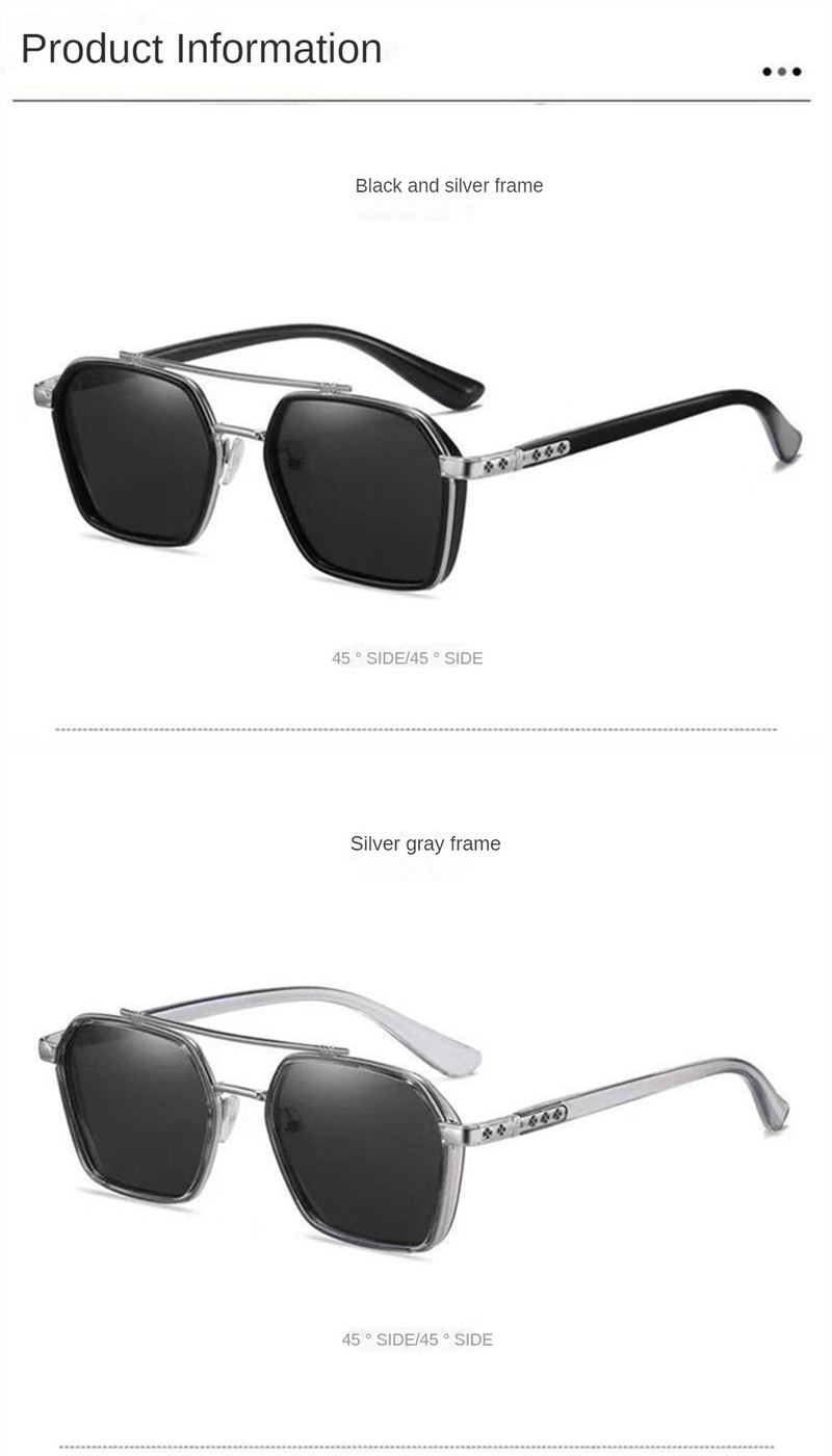 Cycling Su Square Metal Glasses Men Women Eyeglass Fashion Oversized Retro Punk Glasses Oculos De Sol Fishing_voghion.com