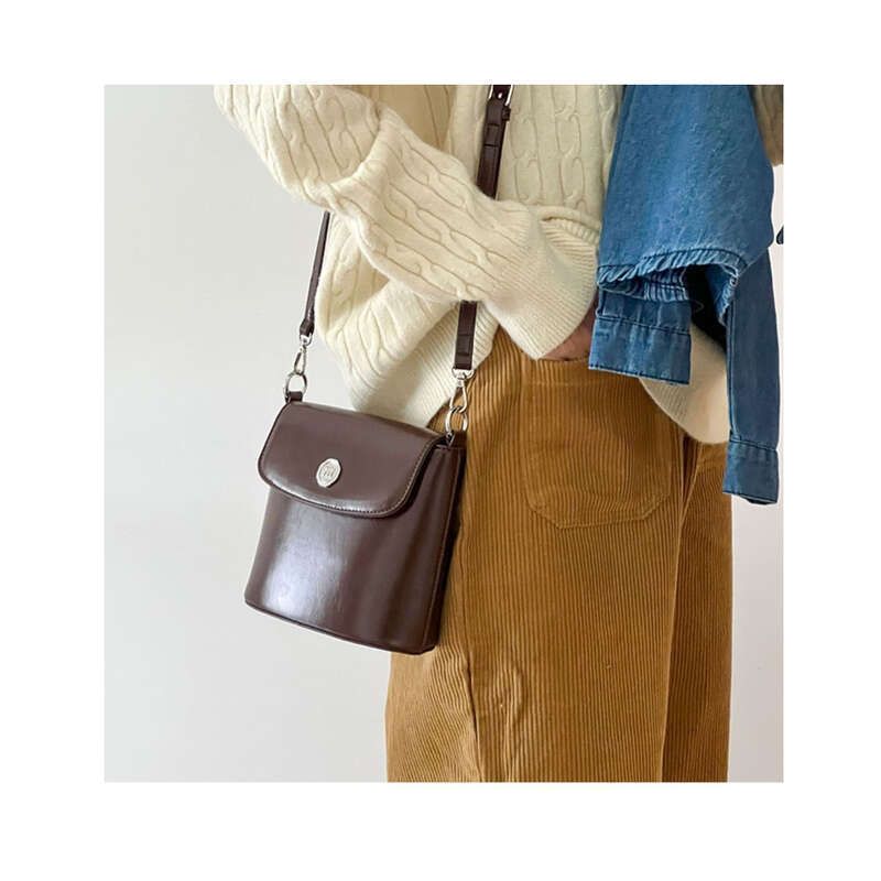 Ins Nischendesign Bucket Damentasche, Sommerquadrat Damen, High-End-Feeling Kleine Tasche für Damen_voghion.com