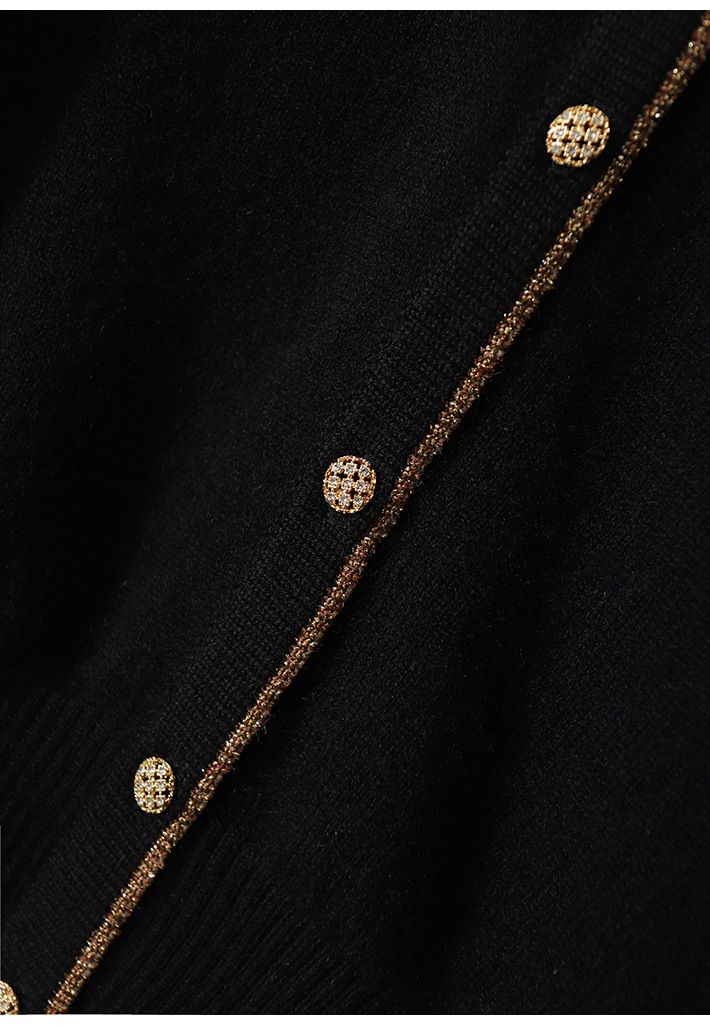 Cardigan tricoté à manches longues pour femme, ample, nouvelle veste pull de style occidental, vêtements d'extérieur de style coréen, col en V, automne 2024_voghion.com