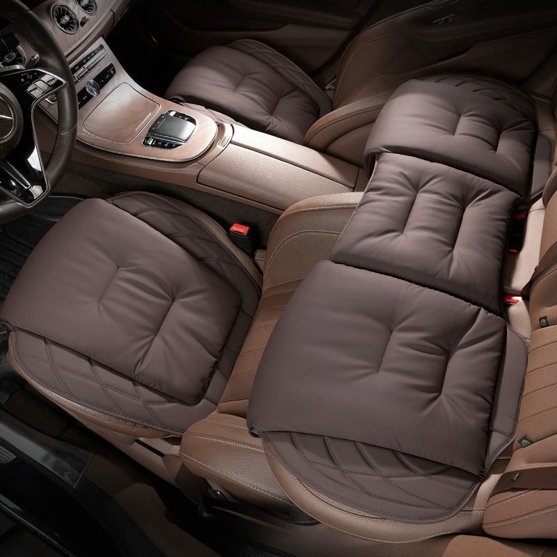 NAPPA Leder Kissen Auto Beine Unterstützung Erweiterung Weiche Abdeckung Für Xpeng /BYD/ Chery/Geely Sitz Schutz Pad_voghion.com
