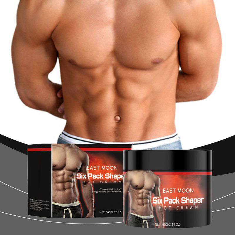 EAST MOON Abdominal Men's Sports Exercise Highlighting Muscle Lines Massage Moisturizing Care Cream_voghion.com