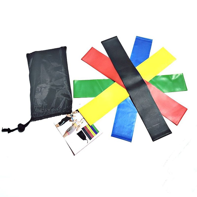 TPE Loop Yoga Fitness Resistance Hip Lift Body Shaping Stretching Elastic Band_voghion.com