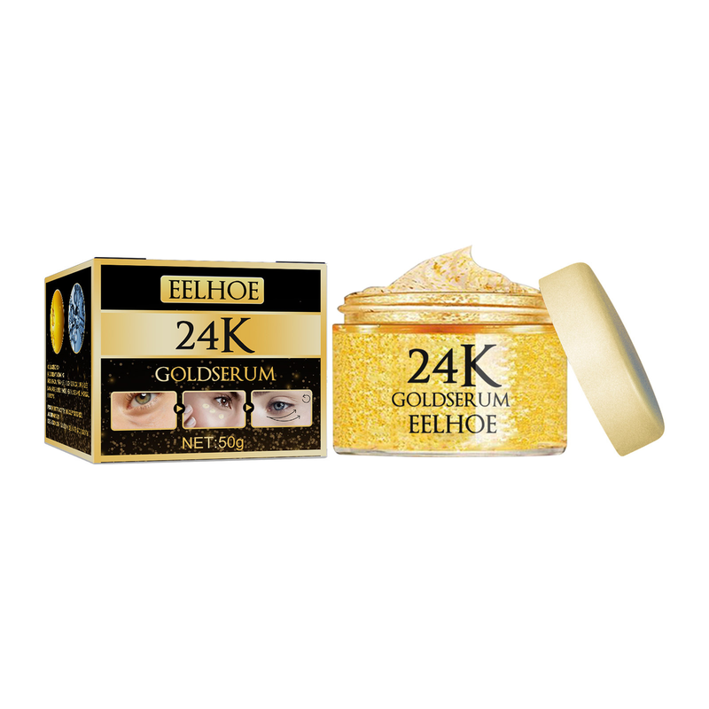 Eelhoe Moisturizing Repairing Desalinating Black Circles and Bags Cream Firming Eye Care_voghion.com