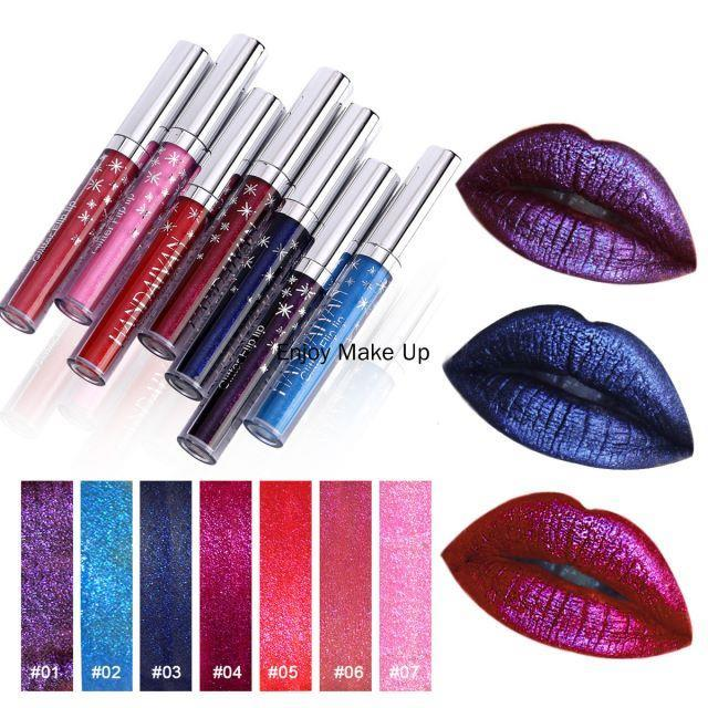 2024 2023 Lápiz labial líquido con purpurina Brillo labial Brillo labial Flip Lip_voghion.com