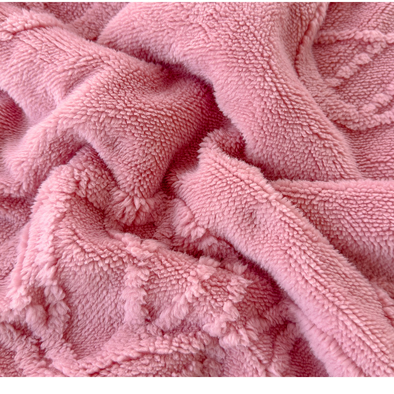Coperta in taffetà double face con fiori recisi, spessa fodera per divano e lenzuolo in velluto, regalo_voghion.com