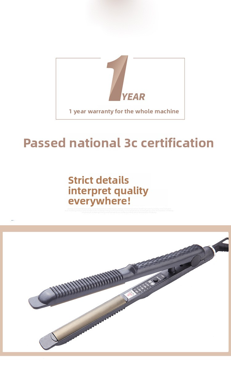 Piastra lisciante professionale stretta - 2 in 1 per ricci di mais e piastra per capelli per frangia e styling voluminoso_voghion.com