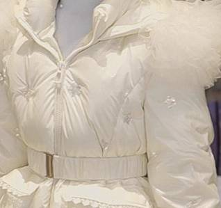 Kurzjacke mit Glitzerstickerei für Kinder – Lange Winterjacke mit Taillenband (Unisex, Gelb, 8–14 Jahre)_voghion.com