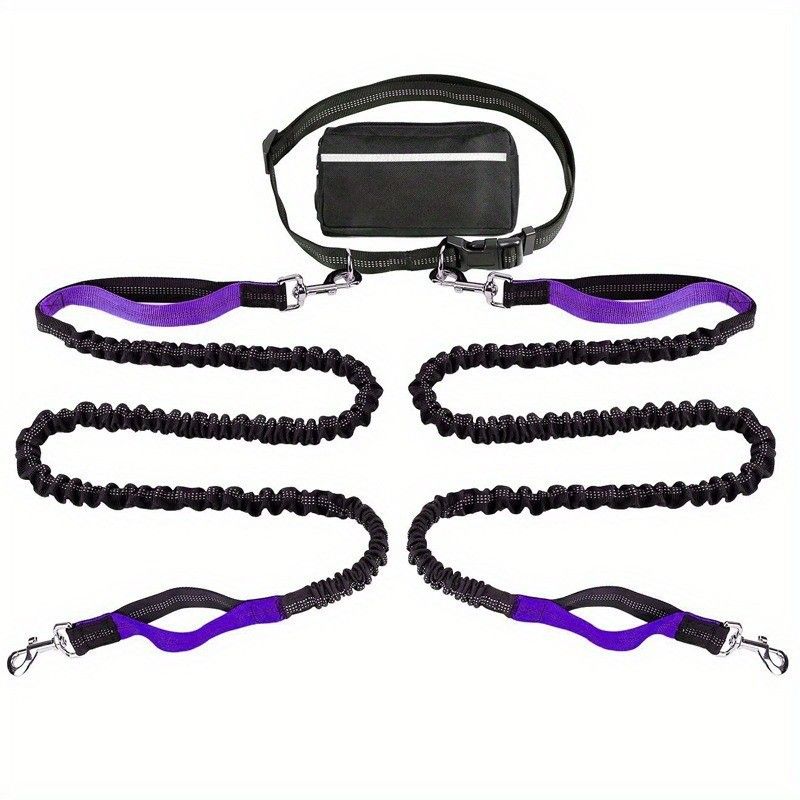 Neu Pet Leine Set Reflektierende Nacht Laufsport Taille_voghion.com