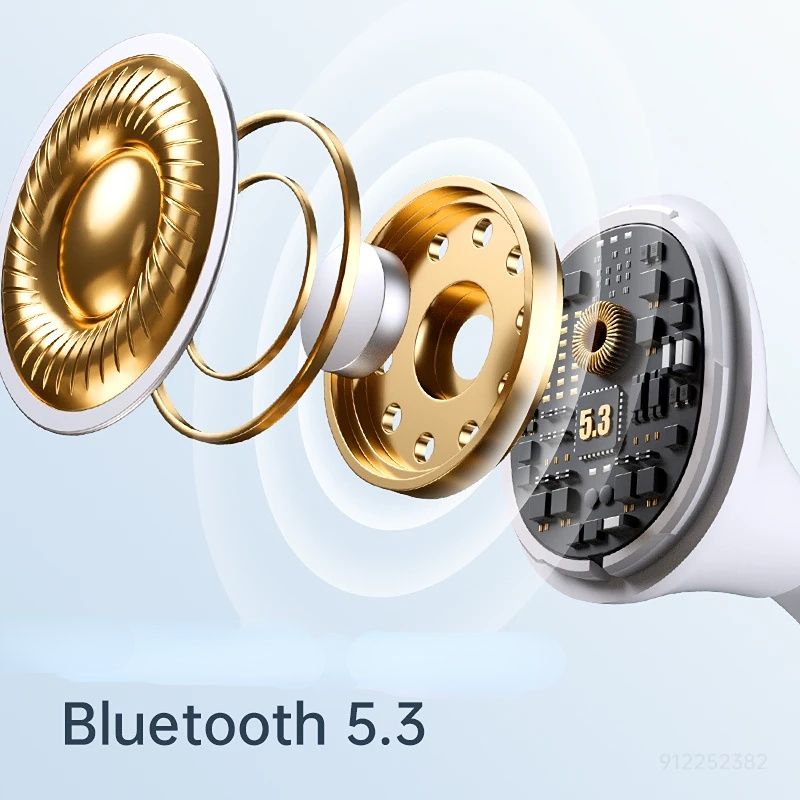 Bežične Bluetooth slušalice s štipaljkom za uši koje se ne umeću u uho, digitalni zaslon, bezbolno nošenje, ultra dugotrajne sportske slušalice_voghion.com