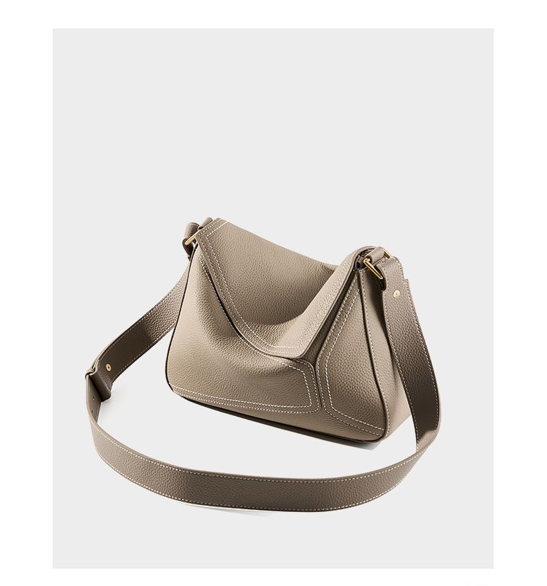 Borse da donna, borsa a tracolla singola, borsa geometrica da donna, borsa a cuscino in vera pelle, borsa a tracolla in pelle di mucca, borsa da pendolare_voghion.com