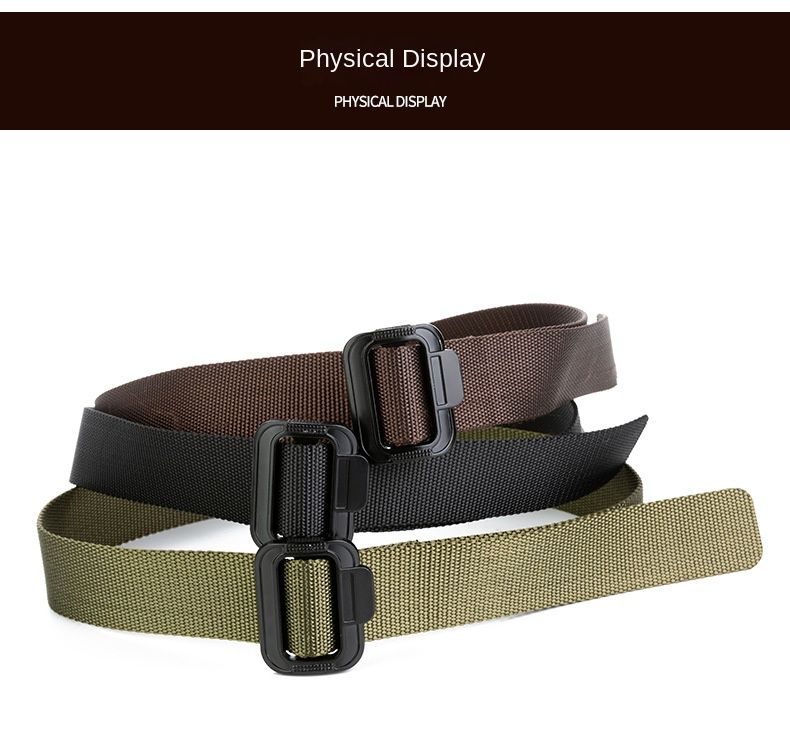 HOT New Military Army Belts Adjustable Men Outdoor Travel Tactical Waist Belt With For Aluminum Alloy Buckle 125cm_voghion.com