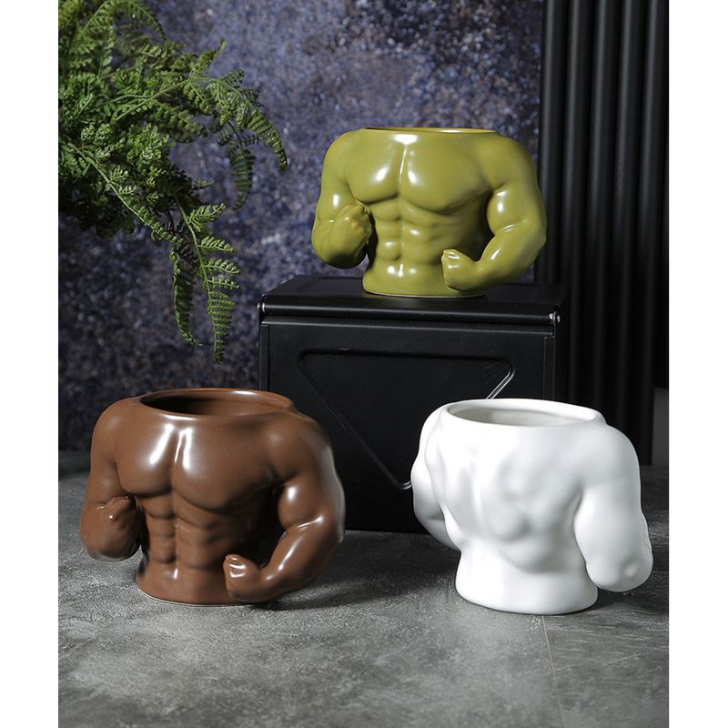 Nuova tazza creativa con scritta "Muscle Cup", divertente e originale, regalo di compleanno personalizzato per il fidanzato e il migliore amico._voghion.com