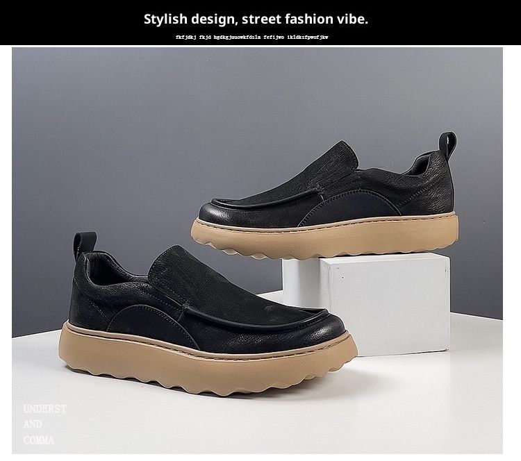 WalkPrime 2025 Stazione Europea Guangzhou Originale Nuovo Strato Superiore di Vendita Caldo Pelle Bovina Tendenza Moda Uomo Versatile Ultra-Leggero_voghion.com