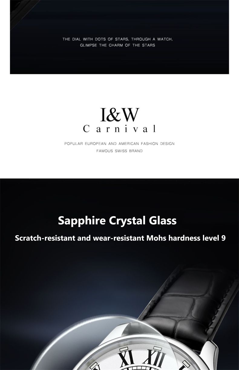 IW Watches For Men Automatic Mechanical Watch MIYOTA Waterproof Date Hands Sapphire Crystal Rome Wave Dial Reloj Hombre_voghion.com