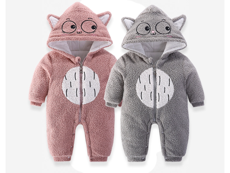 Børnetøj Babybody efterår og vinter ekstra tyk baby ude med tøj_voghion.com