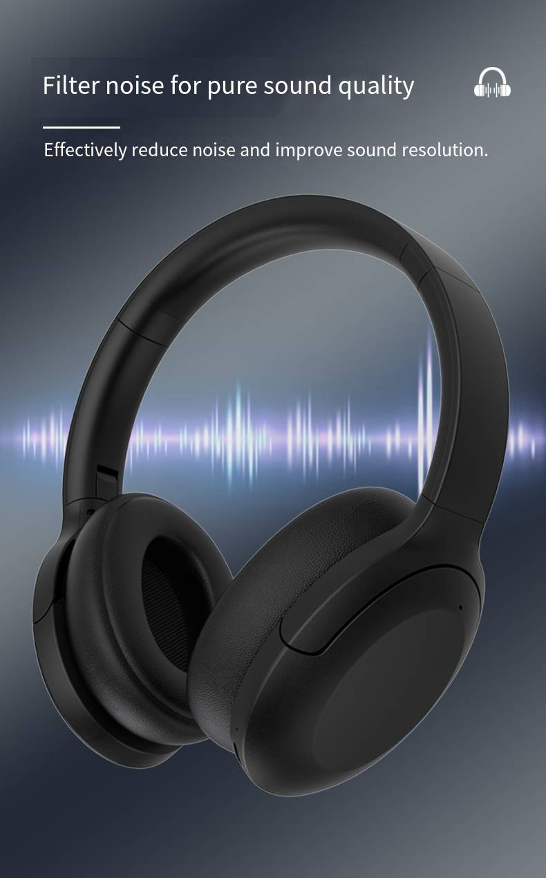 P3965 Minimalist Wireless Headworn Bluetooth Earphones P3965 Active Noise Reduction Support Private Mode_voghion.com