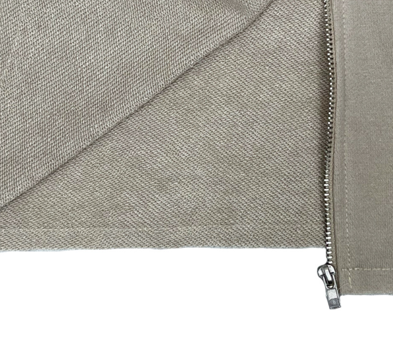 Vêtements pour femmes automne femmes décontracté à capuche devant zip pull jambe large pantalon ample costume_voghion.com