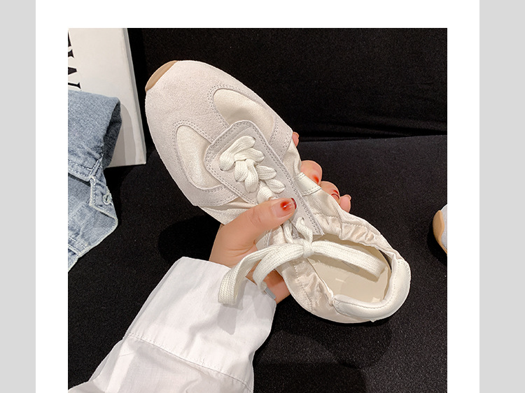 Women's Silver Ballet Training Shoes For Women New Satin Breathable Casual Sports Shoes For Women Forrest Gump Shoes_voghion.com