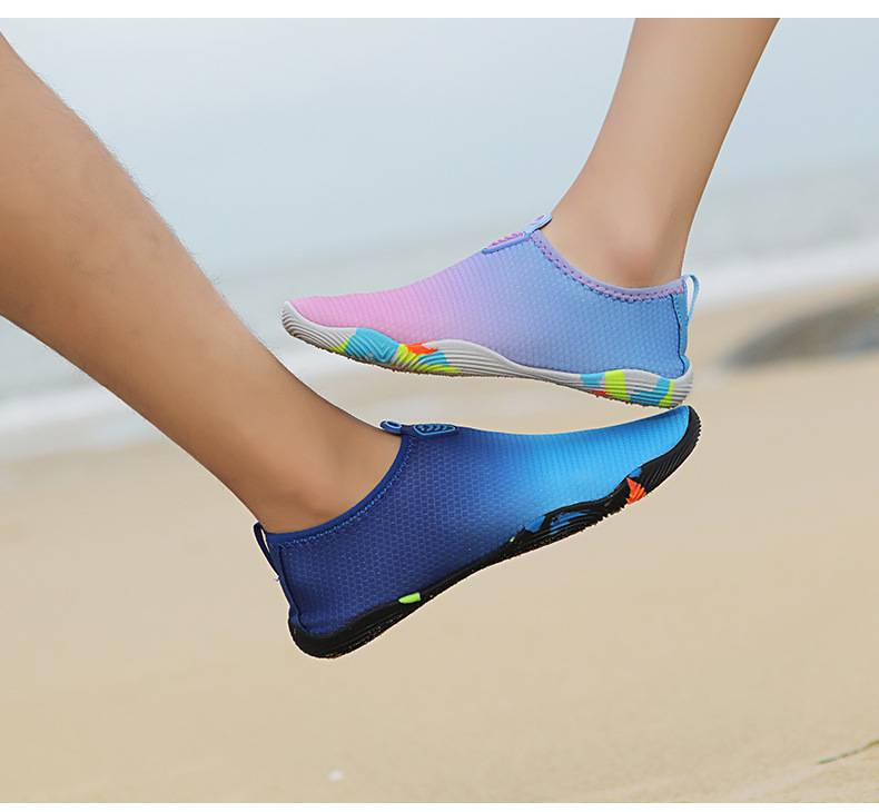 Uniseksowe, szybkoschnące buty do wody – buty do wody Barefoot do pływania, jogi i aktywności na świeżym powietrzu, antypoślizgowe, oddychające, dopasowane buty dla pary/rodzica i dziecka_voghion.com