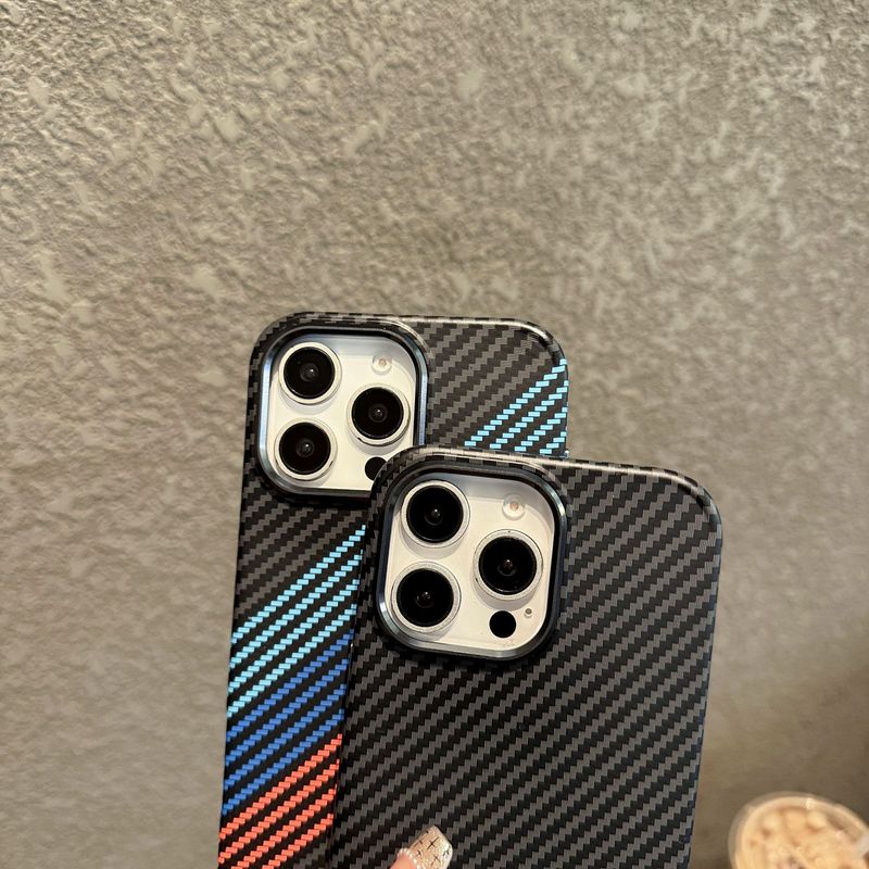 TechGlobe Kevlar Texture Compatible With 17 Phone Magnetic IPhone 16 Water Sticker 14 Metal 15 Pro Max Hard Case_voghion.com