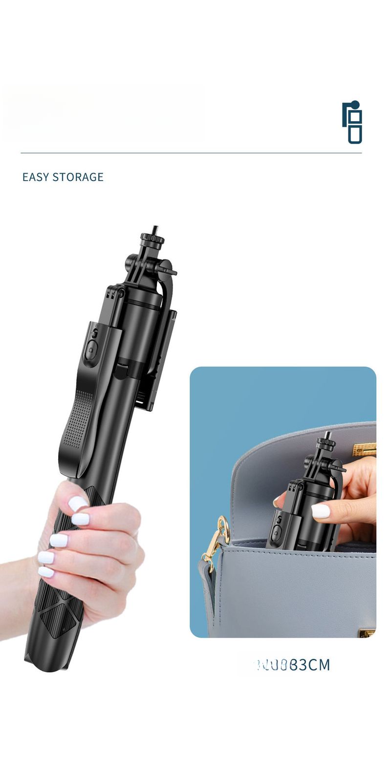 Selfie-Stick-Stativ L16 Anti-Shake Einziehbarer Handyhalter Tragbares Live-Übertragungsfoto-Desktop-Stativ für Reisen_voghion.com