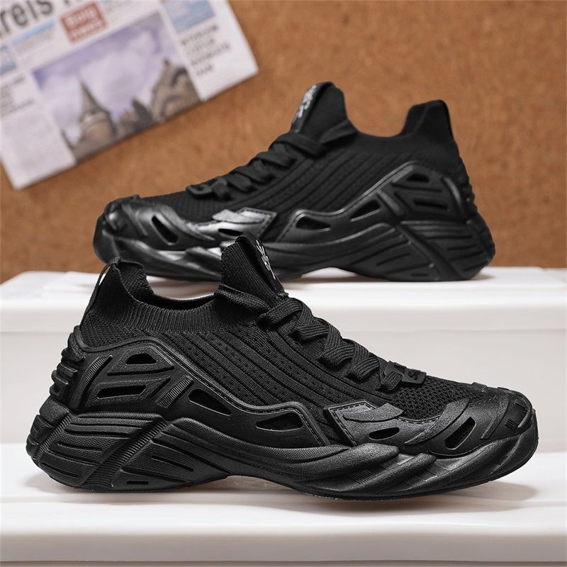 Scarpe estive leggere e traspiranti in rete intrecciata, scarpe sportive e casual antiscivolo e resistenti_voghion.com