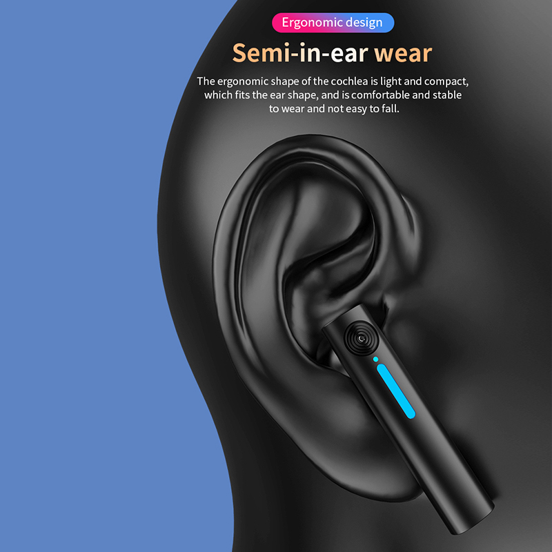 T13 TWS Wireless Earphone Stereo Bluetooth Earbuds In Ear Touch Control Digital Display With Microphone_voghion.com