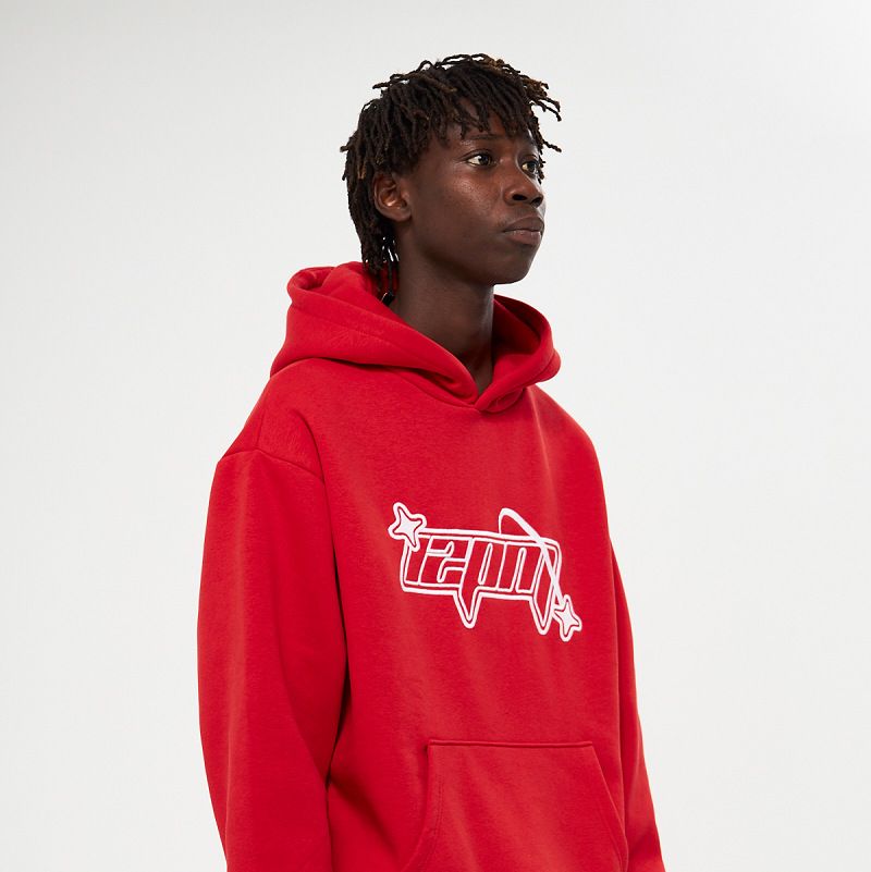 Männerkleeder Moud Mark Buschtawen Broderie Loose Sweatshirt Hip Hop Streetwear Männer a Fraen Pullover Set Casual Tops_voghion.com