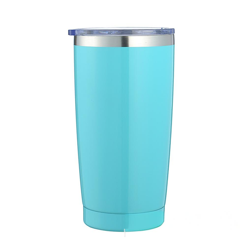 Home Garden Stainless Steel Double Layer Vacuum Sprayed Car Ice Cola Cup For_voghion.com
