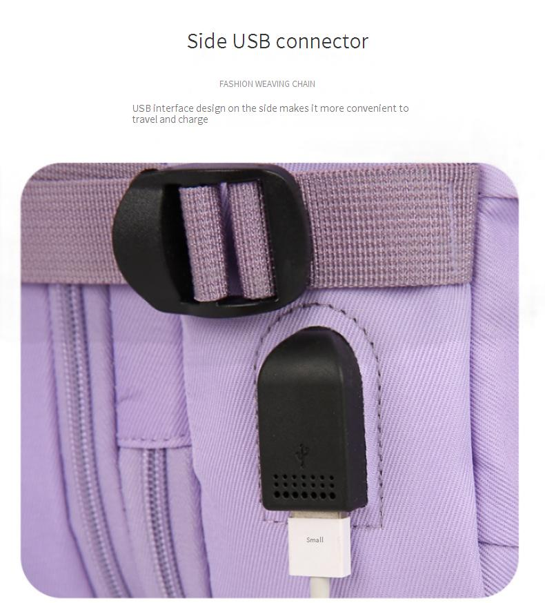 USB Charging Backpack For Travel & Work, Expandable 36-55L Laptop Backpack With Multiple Pockets, Lightweight Unisex Daypack For College_voghion.com