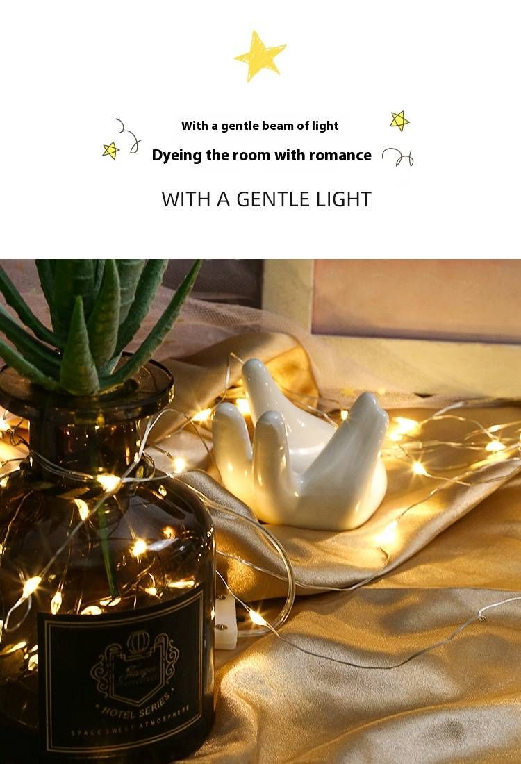 Guirlande lumineuse LED réglable – 3 modes d'éclairage pour mariages, fêtes et décoration intérieure (blanc chaud/couleur, 2 m/3 m, étanchéité IP67)_voghion.com