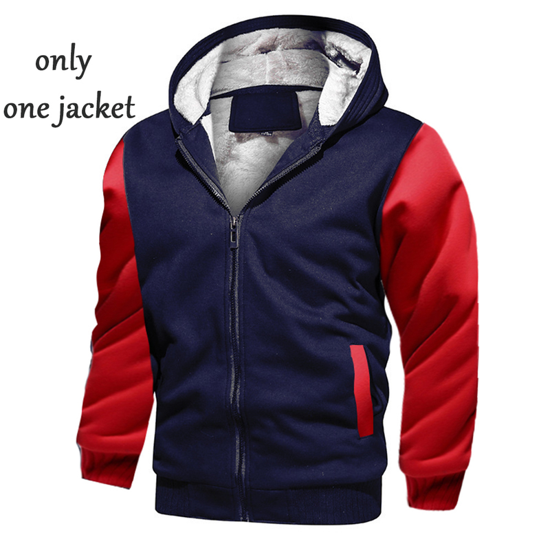 Wantersportjackett Hosenanzich Männermäntel Hosen Sets Verdickte Fleece Thermo Hoodies Set Camouflage Trainingsanzich_voghion.com