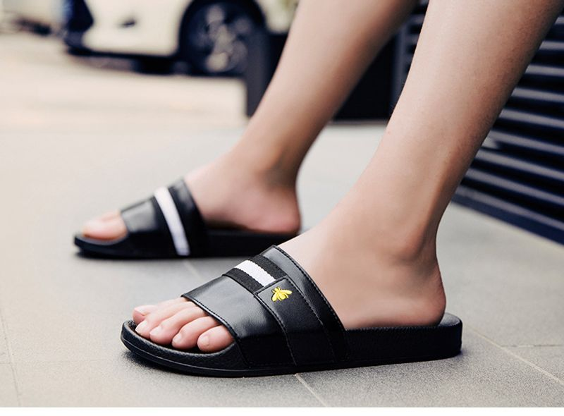Slippers Summer Plus Size Men's Coat Casual Sandals Fashion Thick Sole Beach Slide_voghion.com