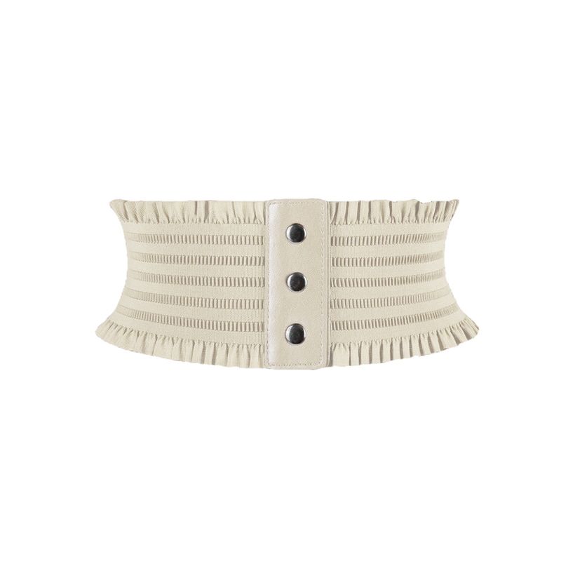 Elastic Waistband Simple Versatile Stretch Waist Cincher_voghion.com