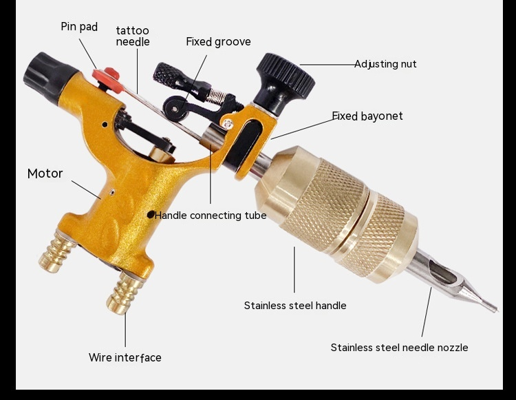 Machine, Compact Tattoo Motor, Dragonfly Motor_voghion.com