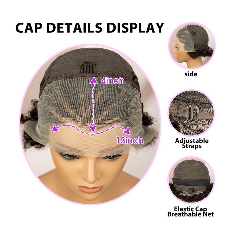 Mežģīnes īsti mati afro bize modes jauni īsi mati_voghion.com