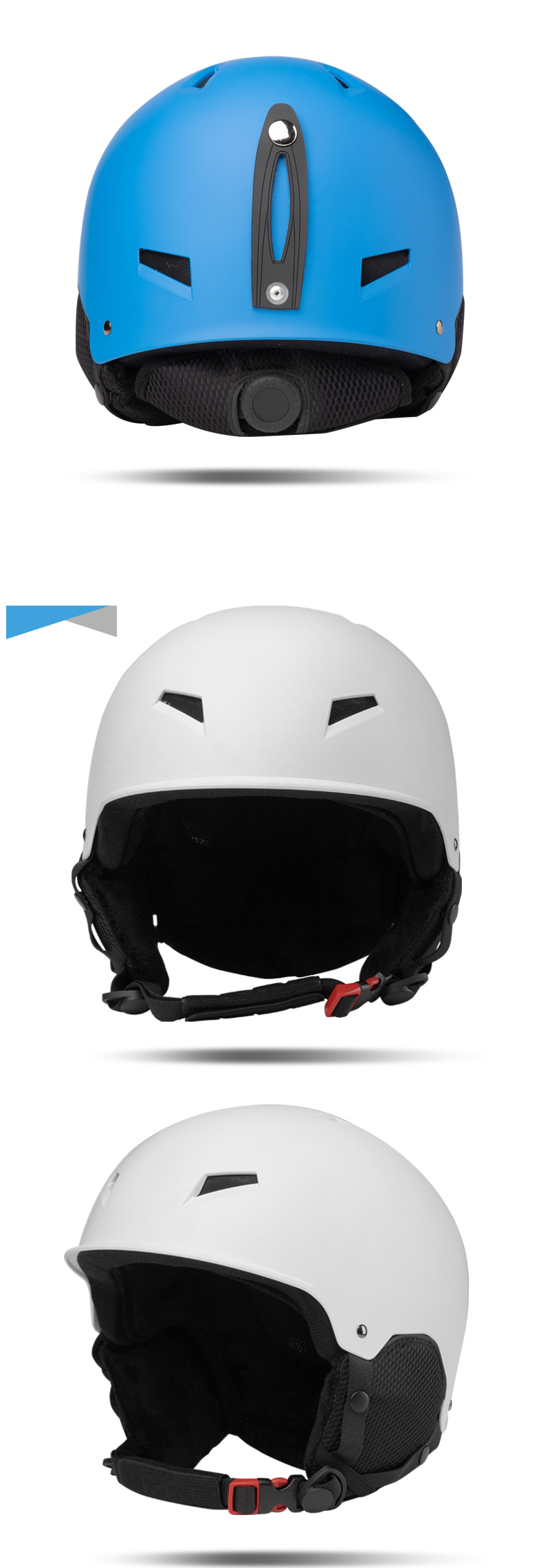 Kapalı ve açık alanda snowboard yapmaya uygun yetişkin kayak kaskı_voghion.com