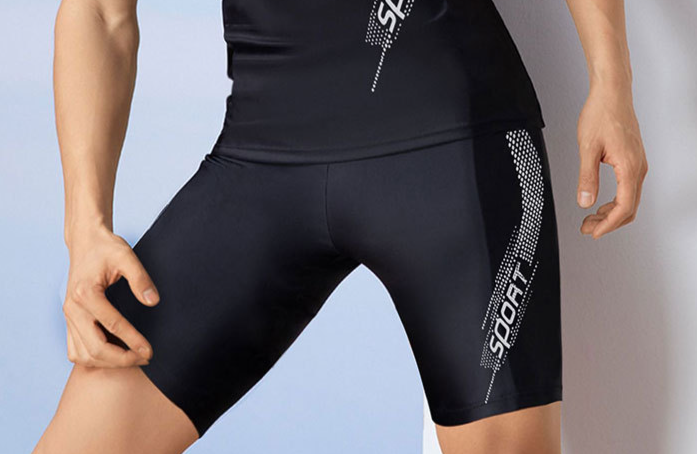 Maillots de bain pour hommes, maillots de bain pour hommes, nouveaux shorts à manches courtes, combinaison intégrale, maillot de bain pour hommes Hot Spring, adolescents_voghion.com