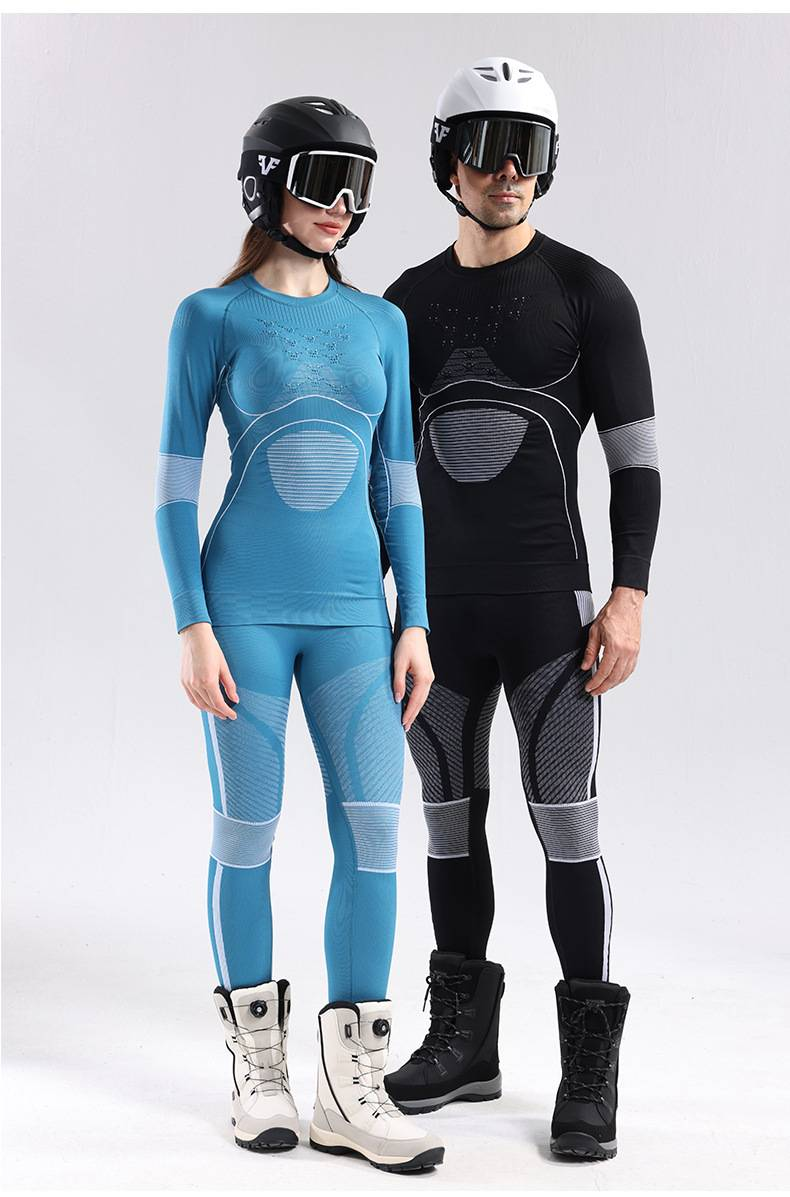 NOKO-Nieuw 4.0 Energieverhogend sportski-ondergoed voor heren en dames, snel drogend, warm compressieondergoed voor de winter_voghion.com