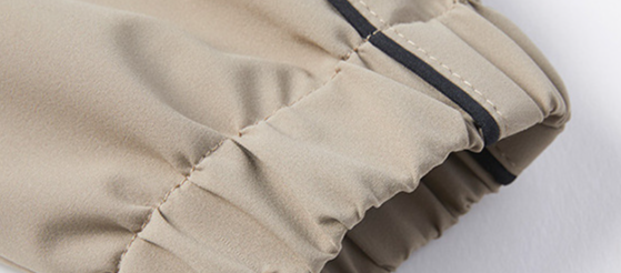 Unisex Waterproof Windbreaker Jacket – Oversized Streetwear Hooded Windcoat (S-XXXL, Mocha/Black/White)_voghion.com