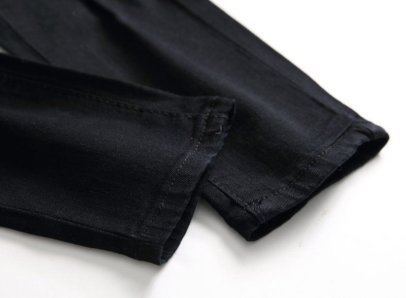 Los pantalones vaqueros de las ligas del dril de algodón de los hombres de la ropa del hombre jadean los mamelucos para los hombres_voghion.com