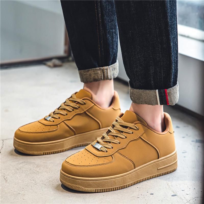 Scarpe sportive casual traspiranti estive da uomo di qualità imbattibile, basse per adolescenti, versione coreana versatile, grano famoso su Internet_voghion.com