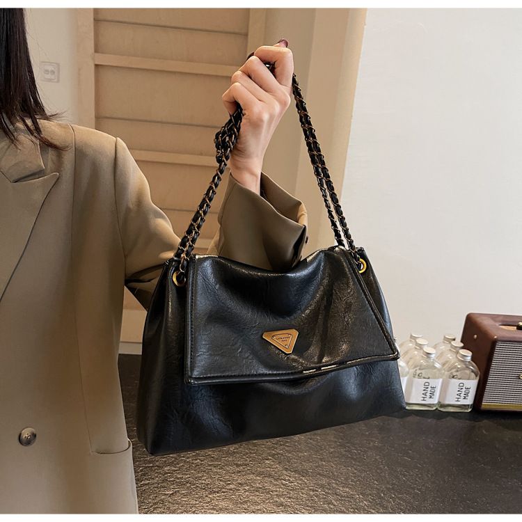 Borsa a tracolla a catena casual di alta qualità per le donne, 2024, nuova borsa a tracolla alla moda e versatile_voghion.com