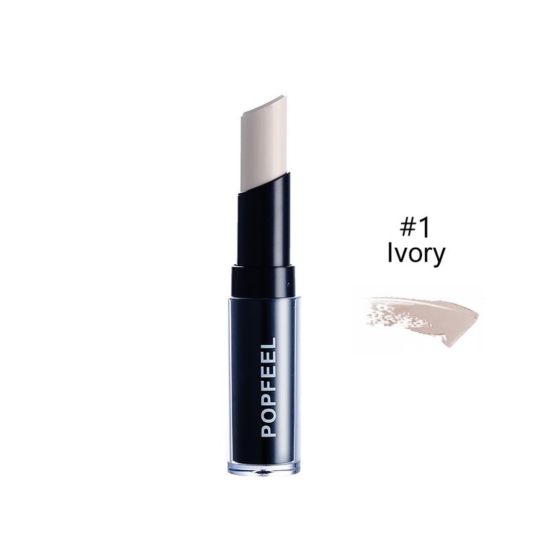Concealer POPFEEL Highlight Concealer Konturstift Abdeckung Sommersprossen Narben Concealer Stift Aufhellen Highlighter Stick V Gesichts-Make-up_voghion.com