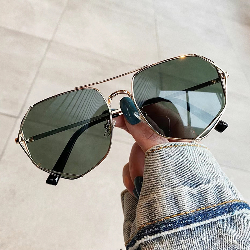 gm aviator 2024 lunettes de soleil polygonales hommes et femmes tendance net rouge grand cadre lunettes de soleil minces lunettes de soleil conduite lunettes de soleil spéciales_voghion.com